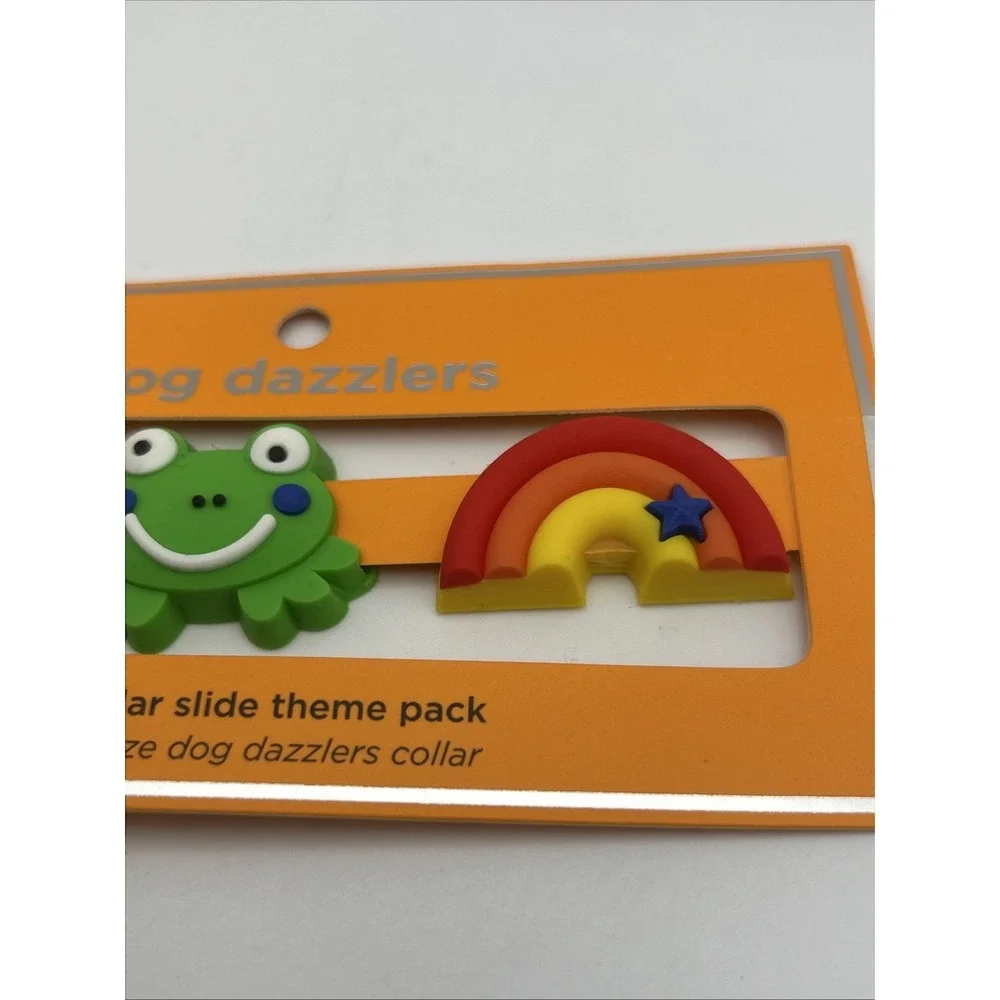 DOG DAZZLERS 3 PC COLLAR SLIDE THEME PACK FOR DOG‎